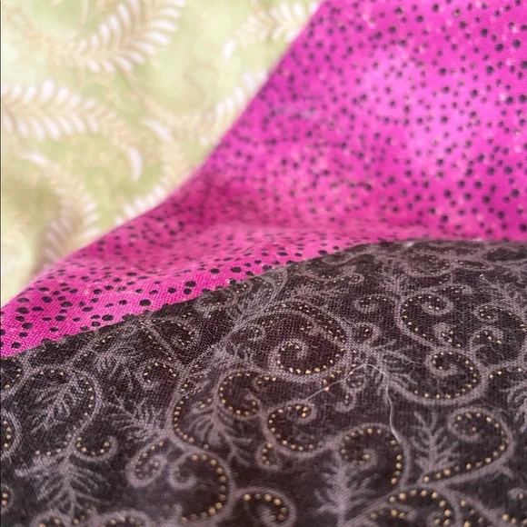 HOMEMADE | Quilted Patchwork Floral Open Jacket - Picture 8 of 16